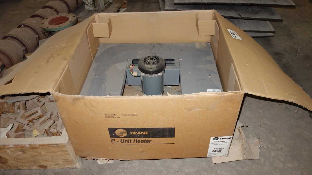 TRANE UHPA252P4BBAL STEAM/HOT WATER UNIT HEATER - HVAC EQUIPMENT
