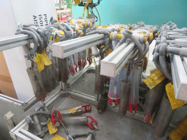 Rigging Items (Lot) and aluminum table on wheels - MISCELLANEOUS