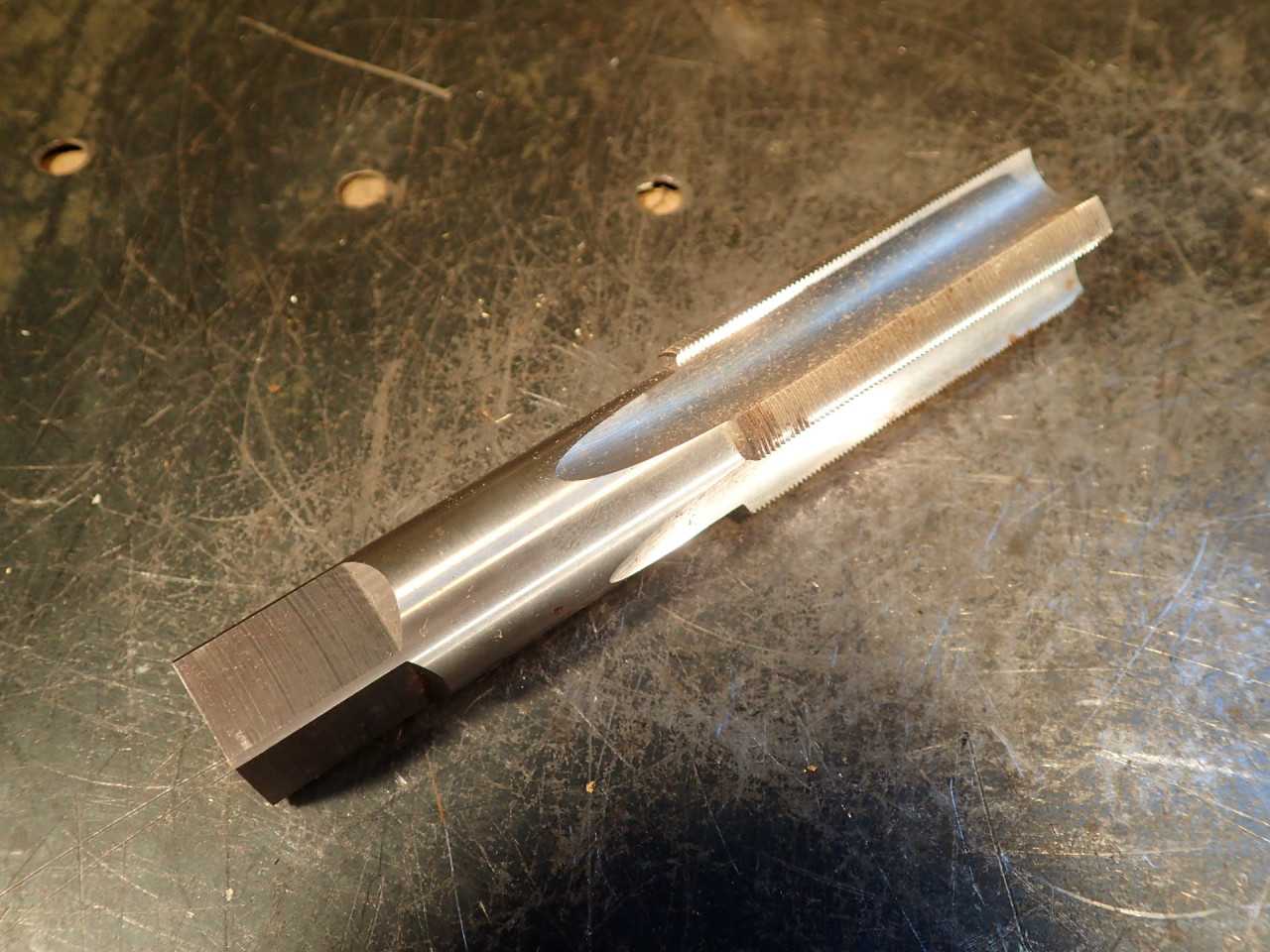 Regal Beloit .969-32 NS #5 Locknut Hand Thread Tap: 4-Flute, HS, GH-3, USA - MACHINING ACCESSORIES & TOOLING