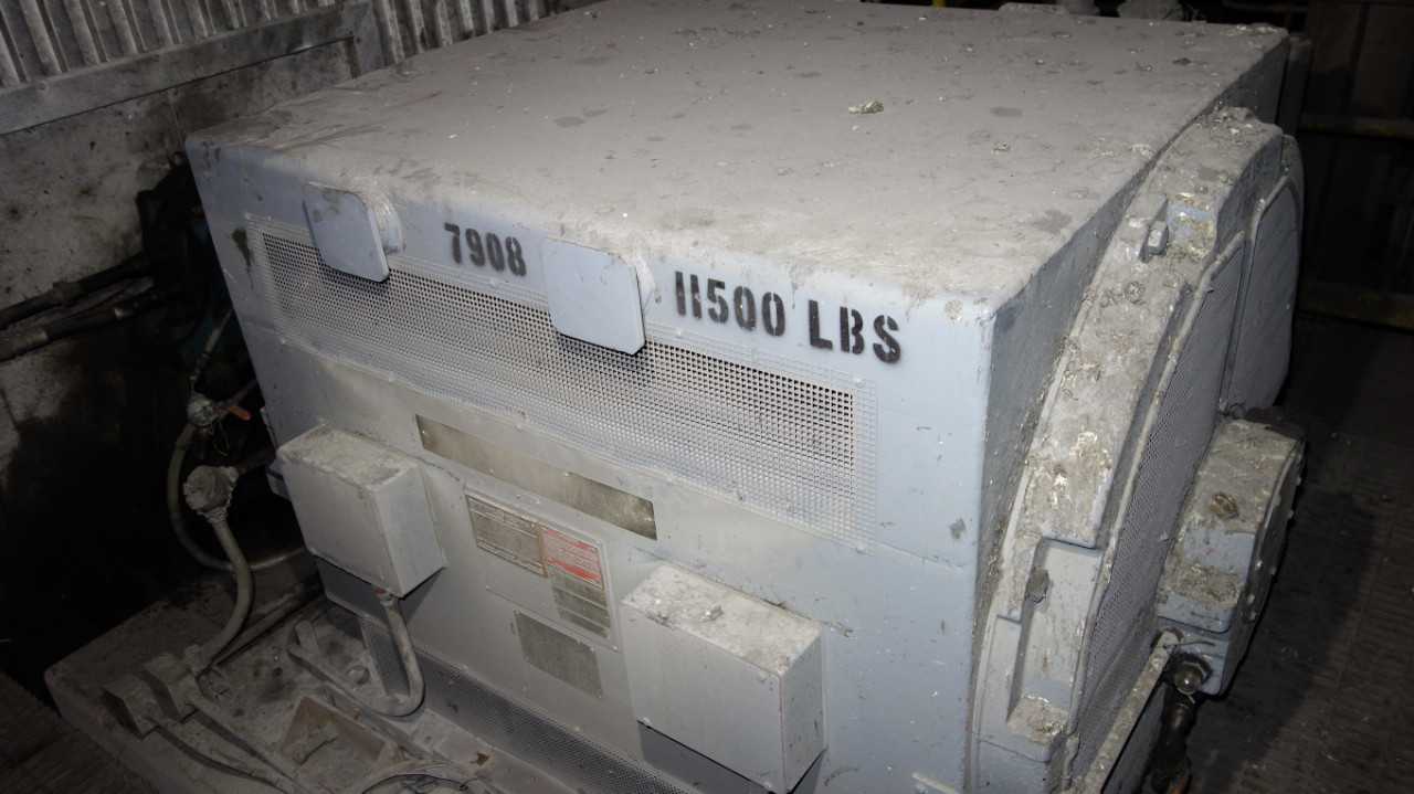 GE 1500HP 2300V 8507S 710RPM AC MOTOR - ELECTRIC MOTORS