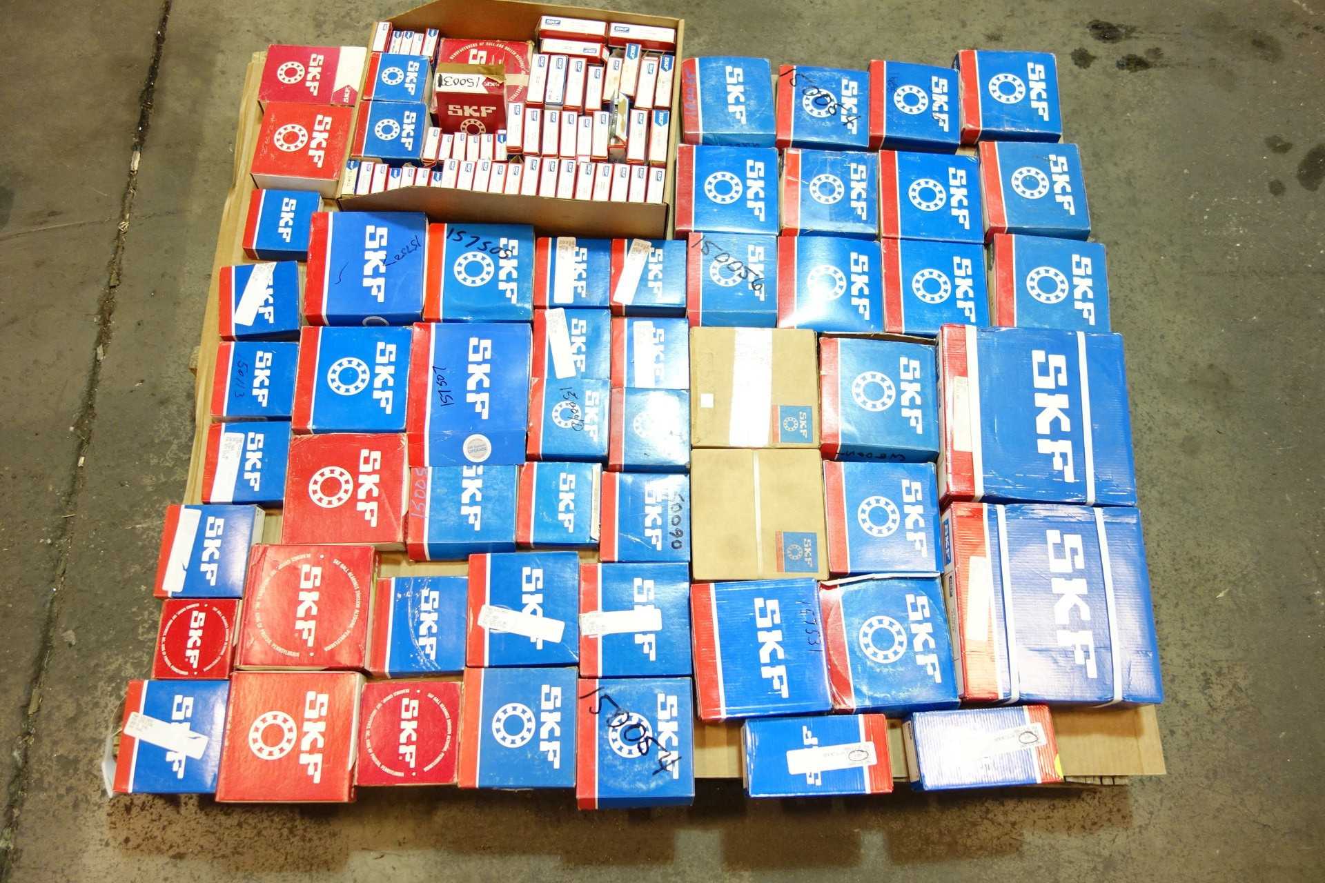 LOT OF ASSORTED SKF BEARINGS - BEARINGS
