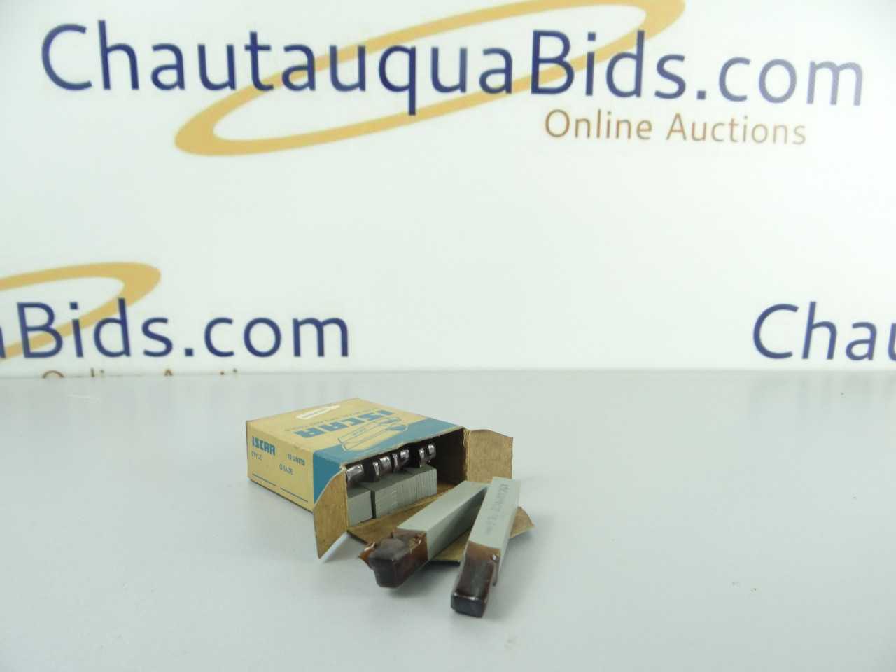 Box of 10 NEW Iscar Carbide Tipped Tool Bits BL-6 IC2 - MACHINING EQUIPMENT