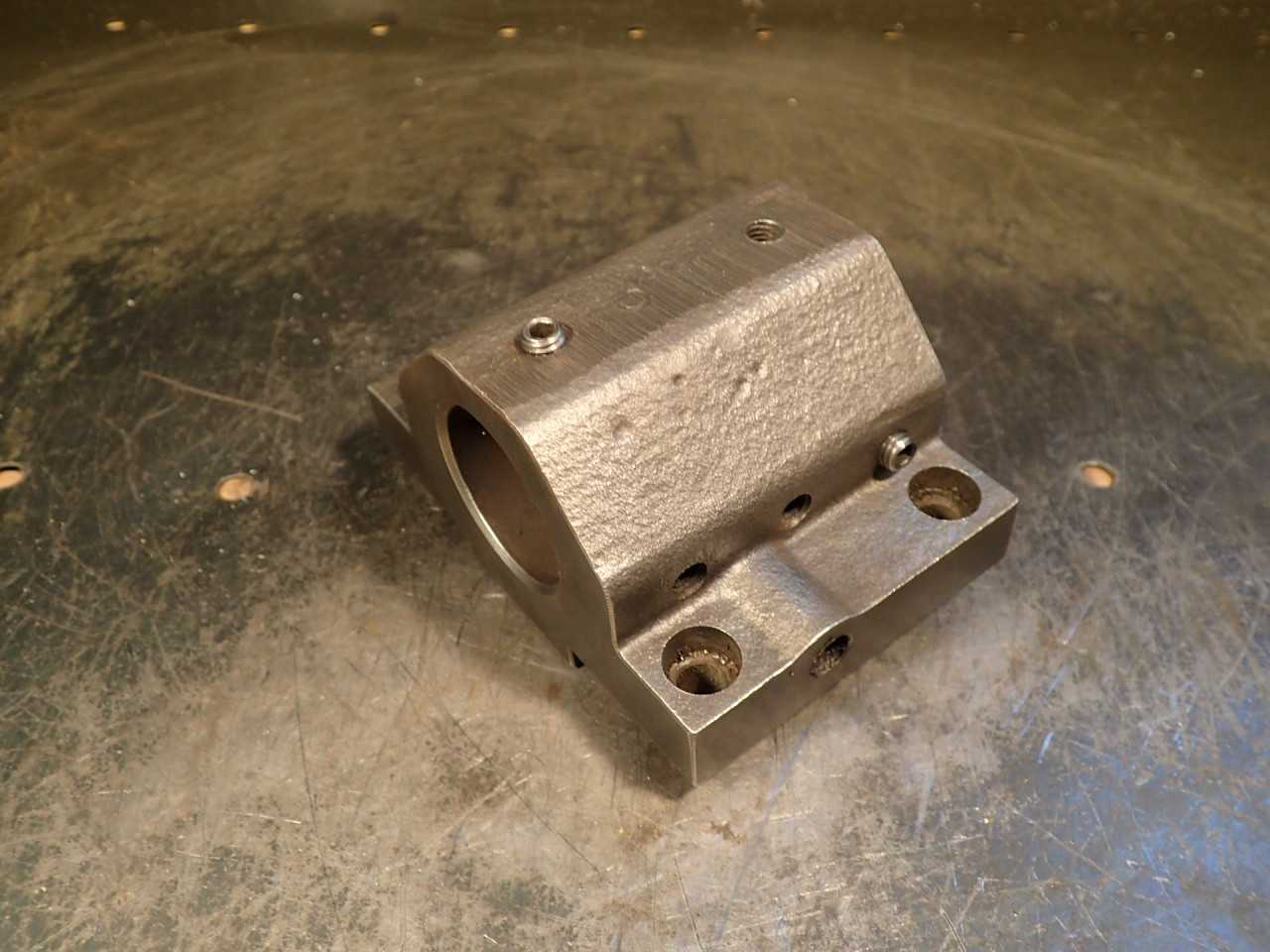 15910 CNC Coolant ID Tool Block 1-1/2" Bore 94mm x 60mm Bolt Pattern Mazak Nexus - HOLEMAKING TOOLS