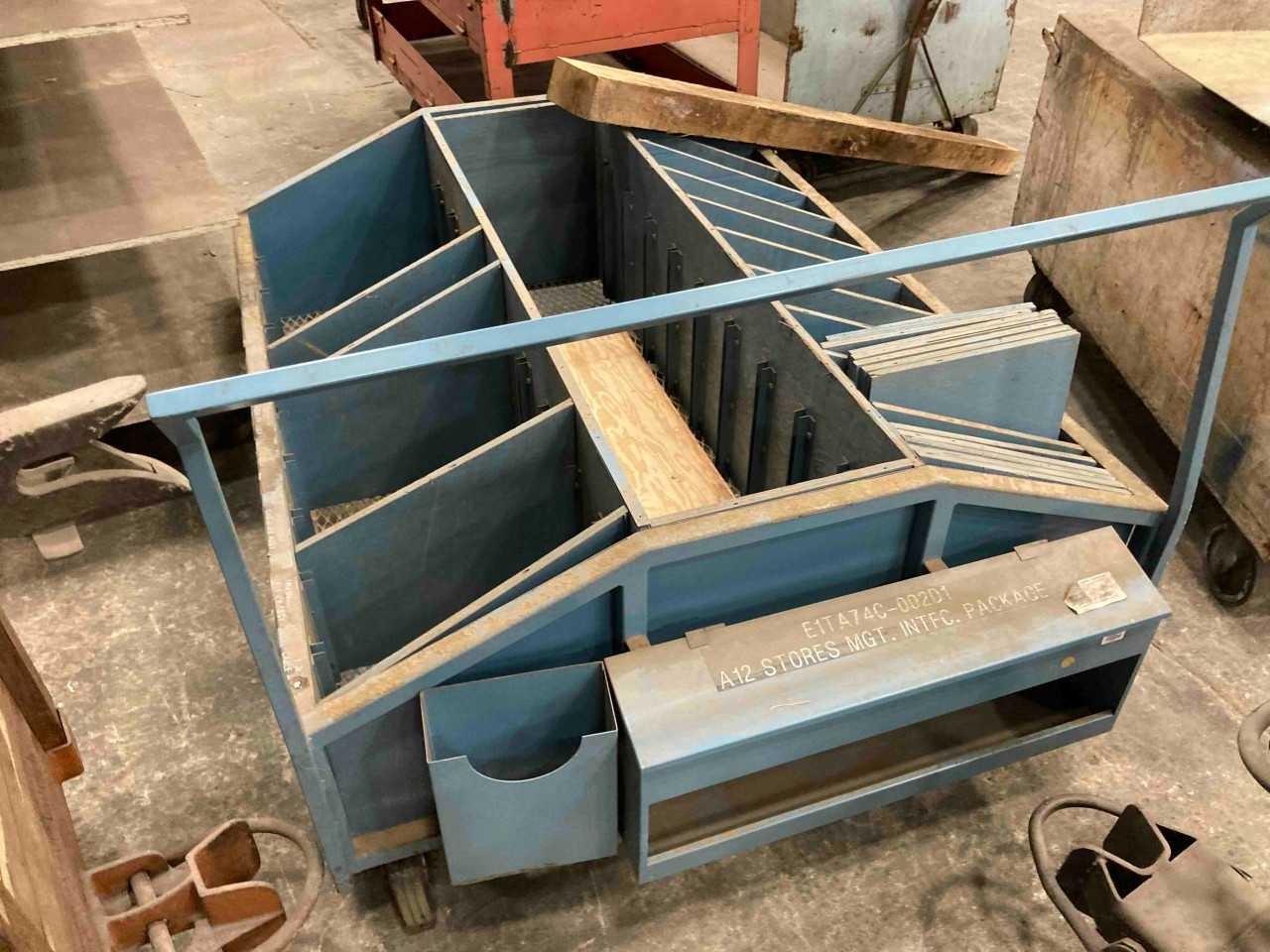 Blue Cart - ROLLING CARTS