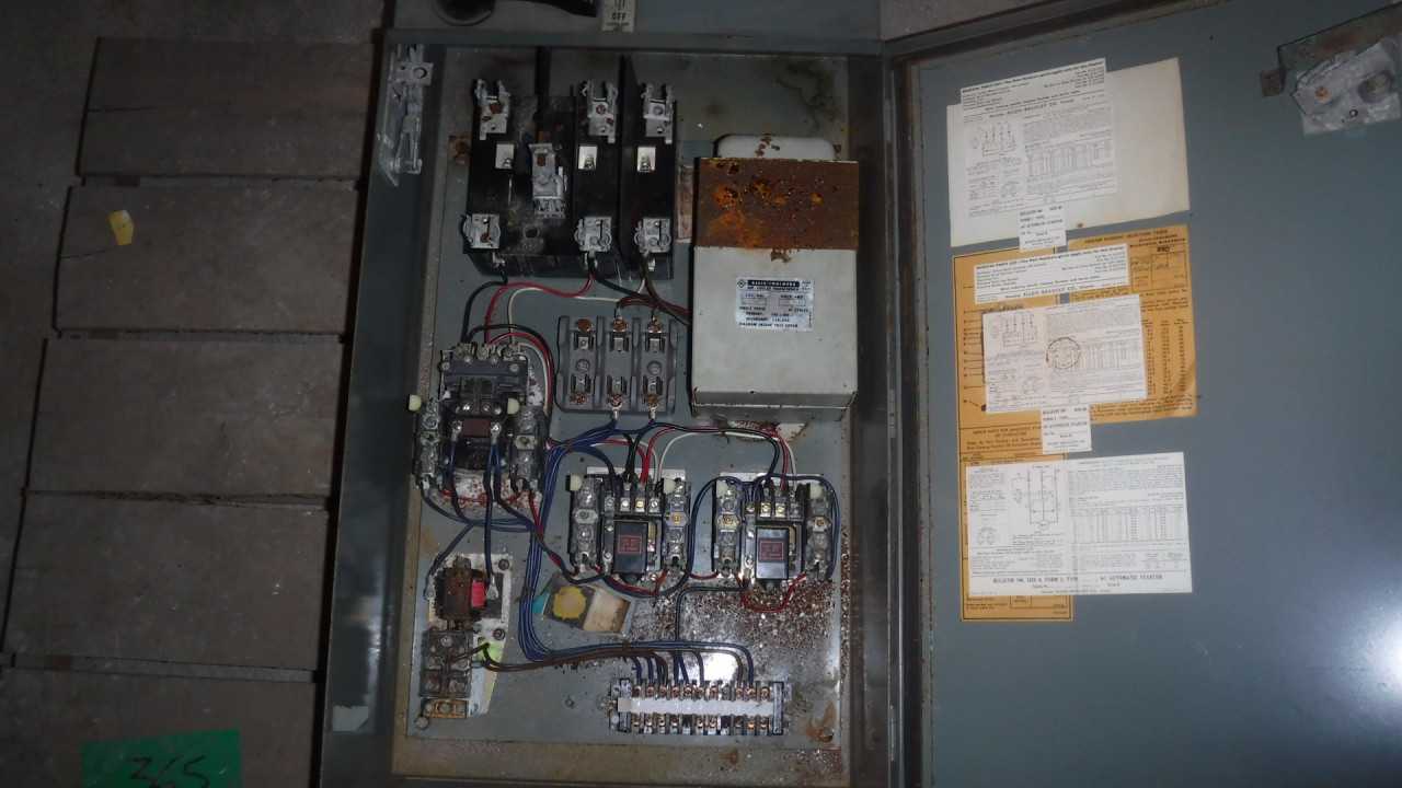 Allis-Chalmers Air-Cooled Transformer and Enclosure - CONTROL TRANSFORMERS