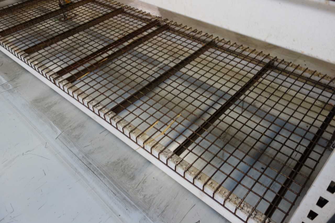Qty 225 Keystone style pallet racking wire mesh supports - PALLET RACKING
