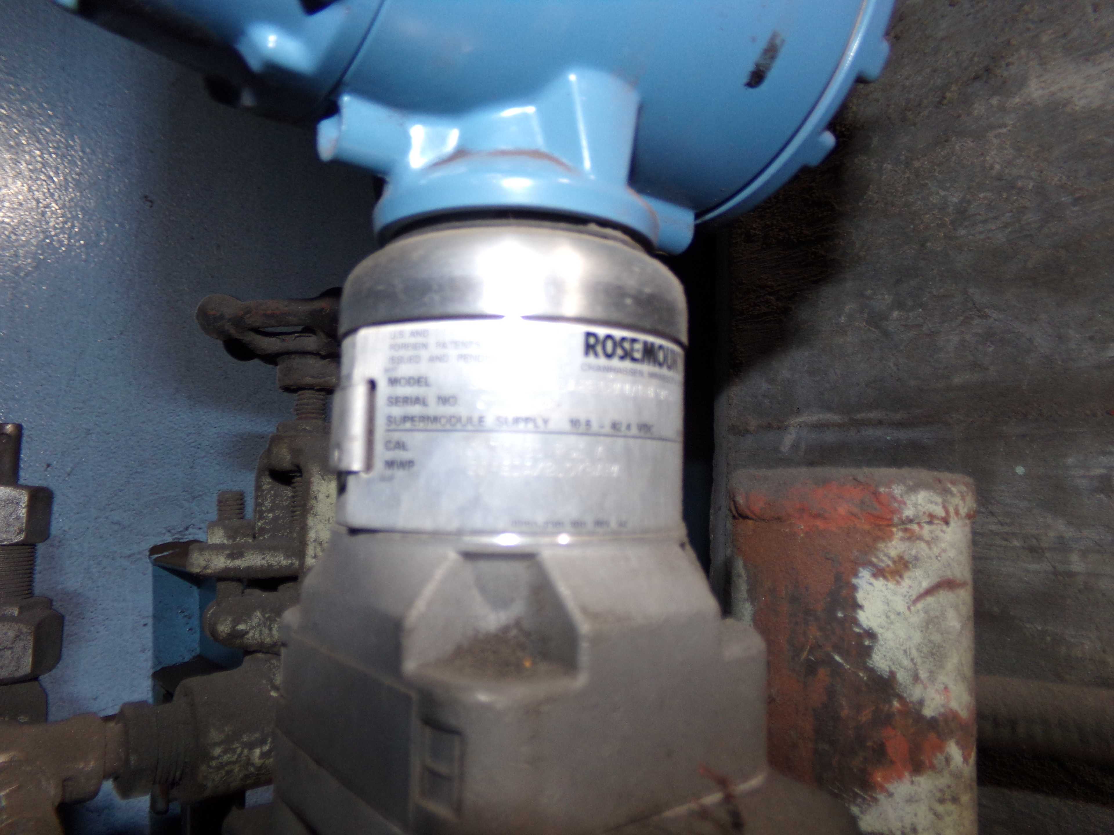 2005 ROSEMOUNT 3051S1CG5A2E12A1AB4E5M5D2 TRANSMITTER X2 - INSTRUMENTATION