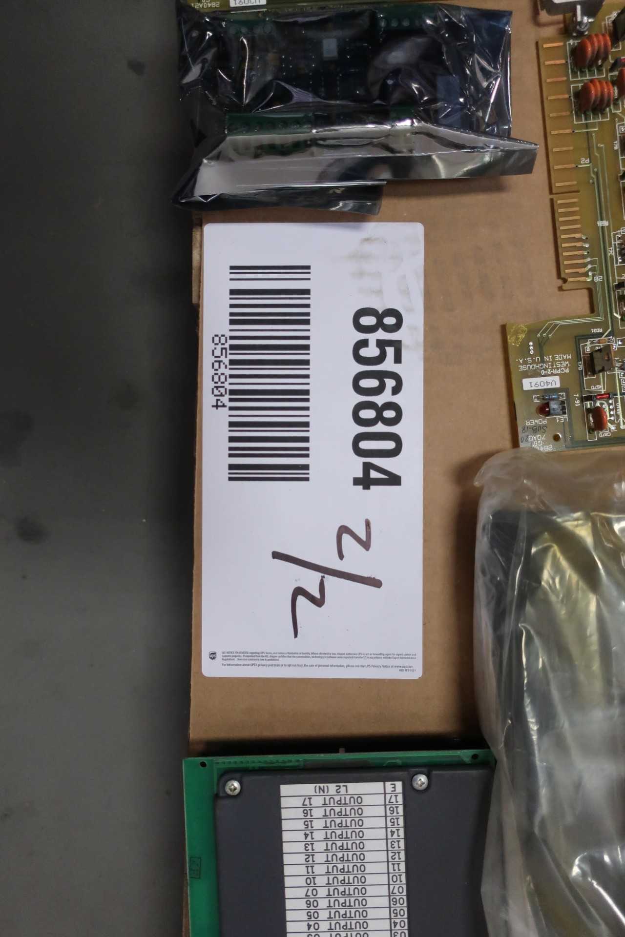 2 PALLETS OF CIRCUIT BREAKERS, CONNECTORS, PCBS, ASSORTED ELECTRICAL - ELECTRICAL COMPONENTS