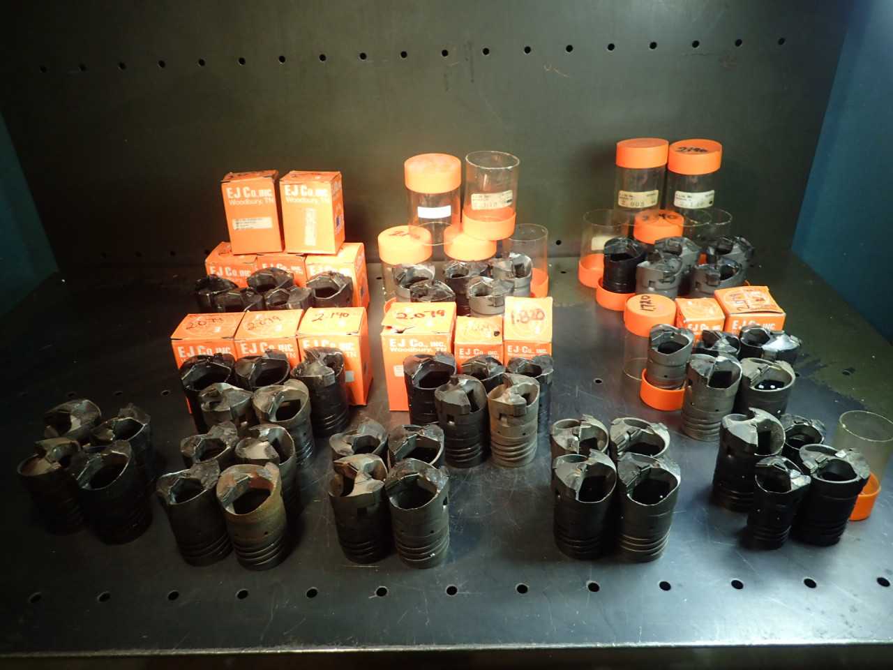 50 E-J Co Carbide Ejector Deep Hole Boring Drill Tips up to 2.14 Retip Resharpen - MACHINING EQUIPMENT