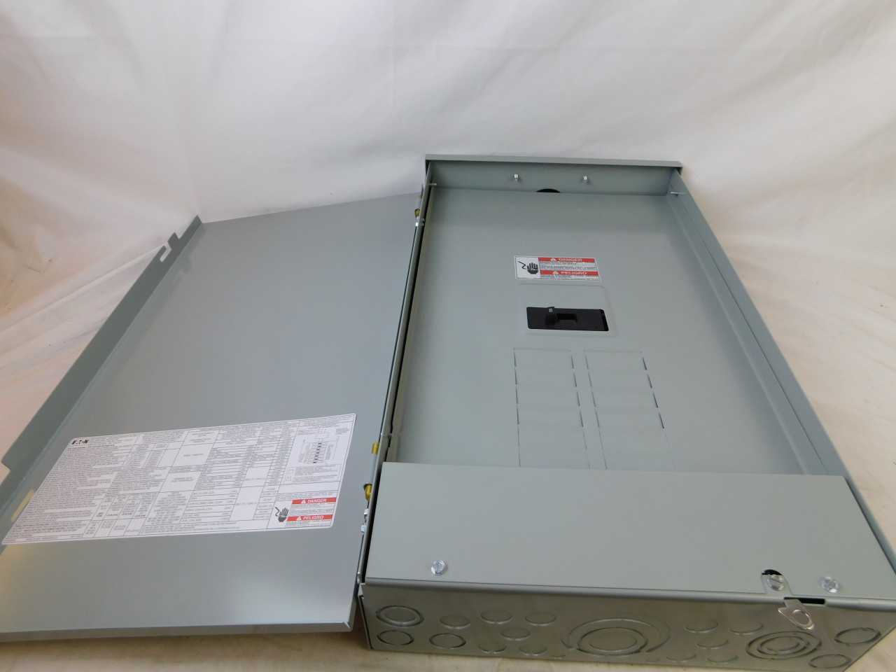 (3) Eaton BR816B200RF Main Breaker Panel Type BR 200A 120/240VAC 1 Ph 16 Cir 8 Sp NEMA Type 3R - ELECTRICAL COMPONENTS
