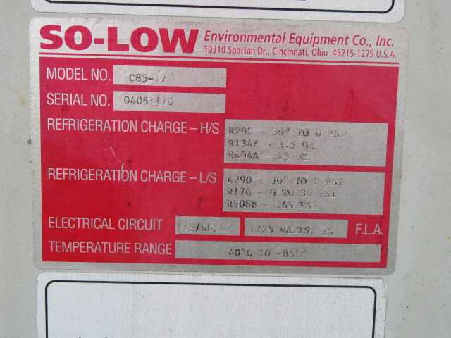 So Low Freezer - MISCELLANEOUS