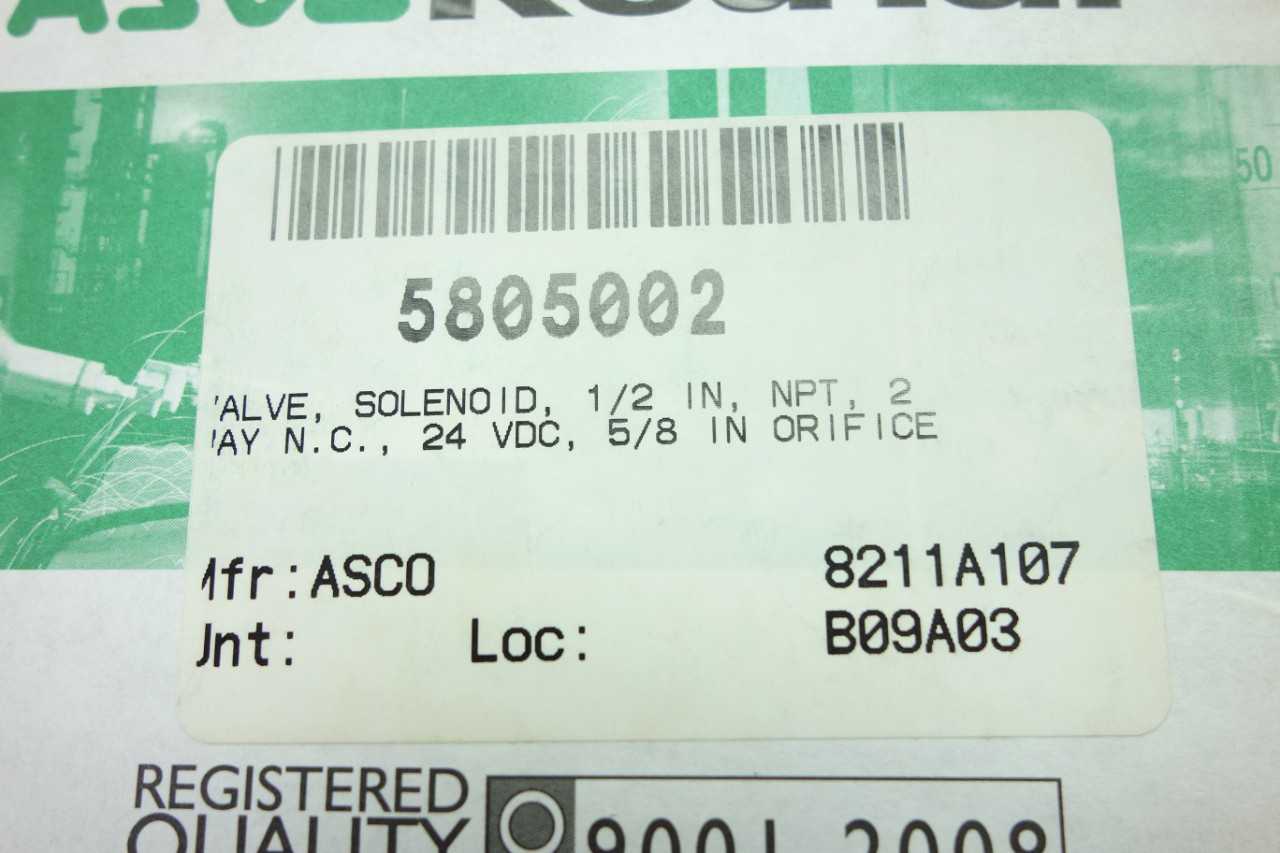 LOT OF ASSORTED ASCO SOLENOID VALVES, KITS - SOLENOID VALVE