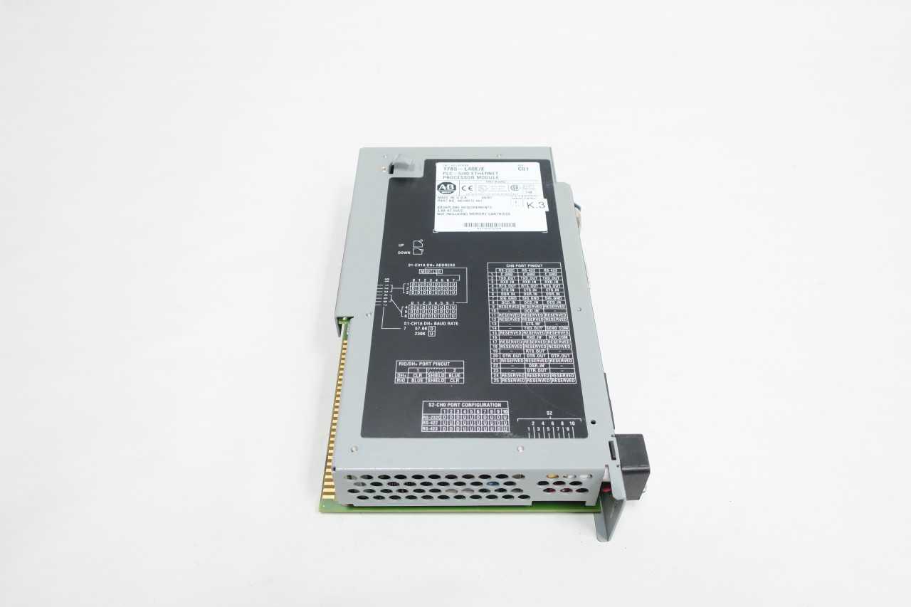 ALLEN BRADLEY 1785-L40E PROCESSOR MODULE - AUTOMATION & CONTROLS ALLEN BRADLEY 1785-L40E PROCESSOR MODULE - AUTOMATION & CONTROLS