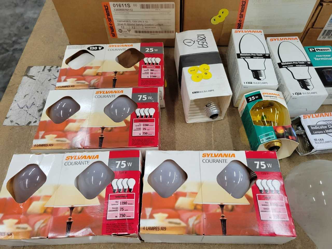 [Sylvania, Philips, Osram - 96QTY] Assorted Light Bulbs - LIGHTING