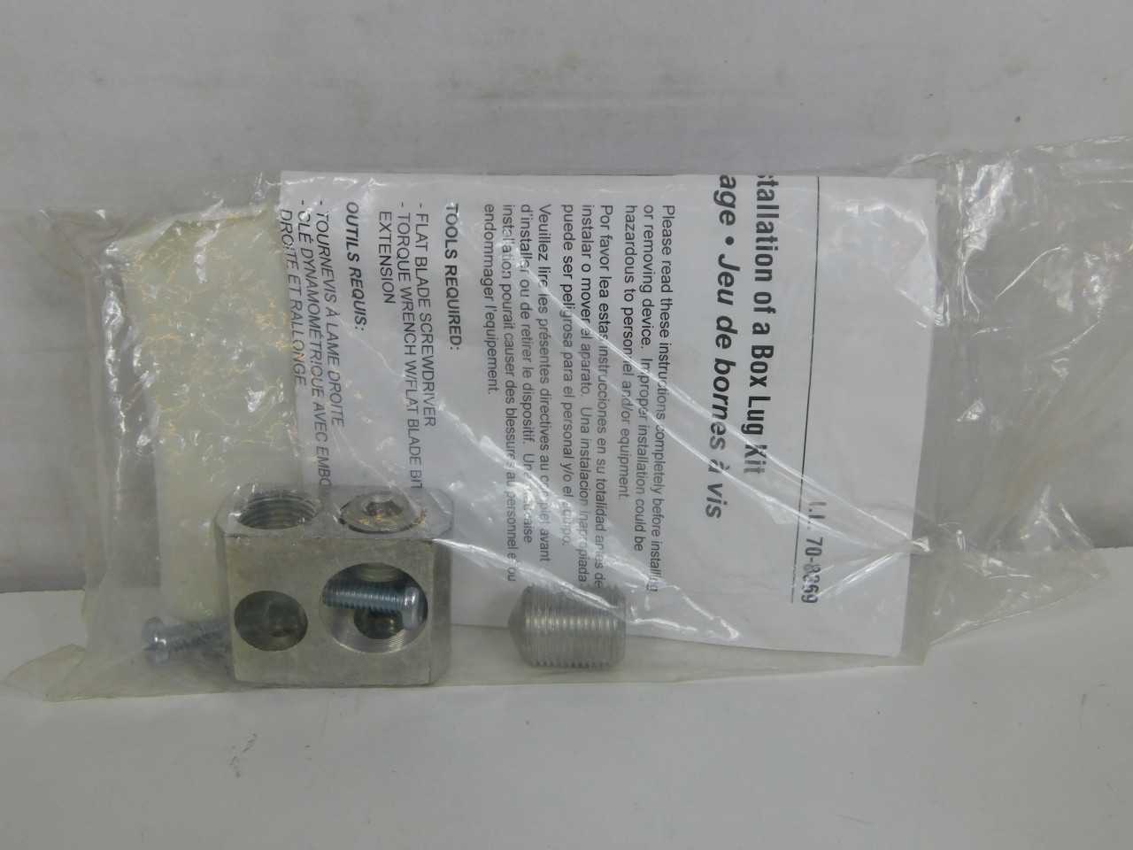 Lot of Qty 60x Eaton 1MPLK1 Lugs 400/600A - ELECTRICAL COMPONENTS