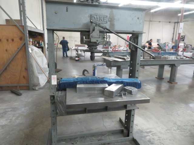 Dake Hydraulic Press. 36" X 48" table - MISCELLANEOUS
