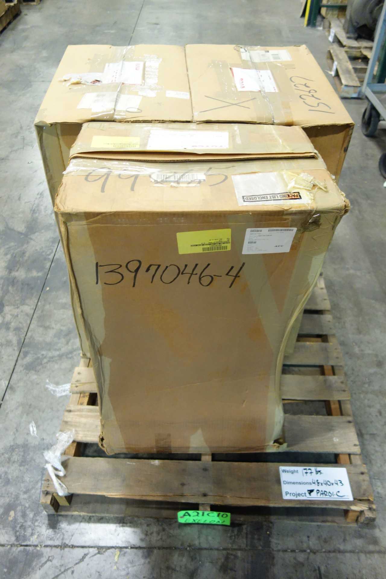 LOT OF 3 TUTCO DHC8650 5KW 480V AC DUCT HEATER UNIT - HVAC EQUIPMENT