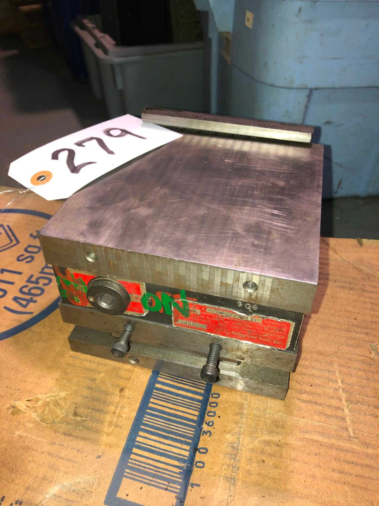 6" x 6" Suburban Tool Magnetic Sine Chuck - MACHINING ACCESSORIES & TOOLING