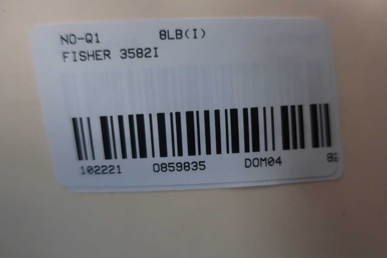FISHER 3582I ELECTRO-PNEUMATIC VALVE POSITIONER 4-20MADC - CONTROL VALVE