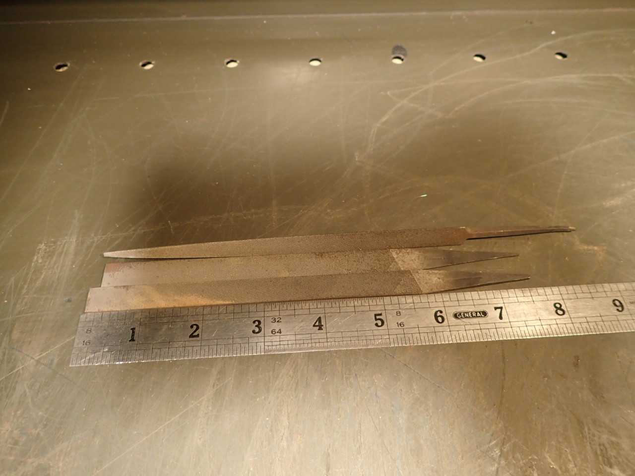 25 Pieces Grobet Swiss Vallorbe Swiss Pattern Precision Files: Assorted Profiles - MACHINING ACCESSORIES & TOOLING
