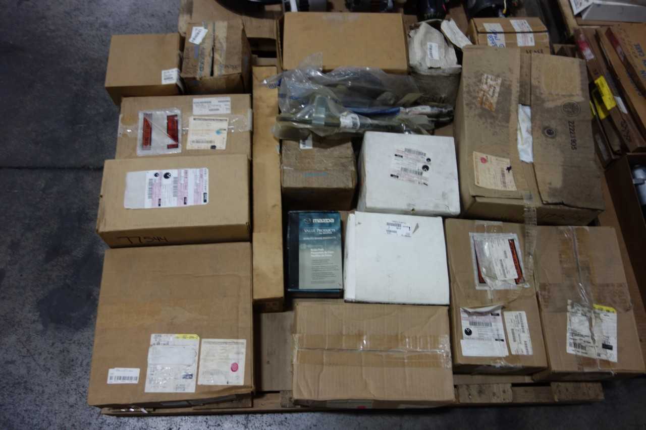 4 PALLETS OF ASSORTED HEAVY EQUIPMENT - CONSTRUCTION