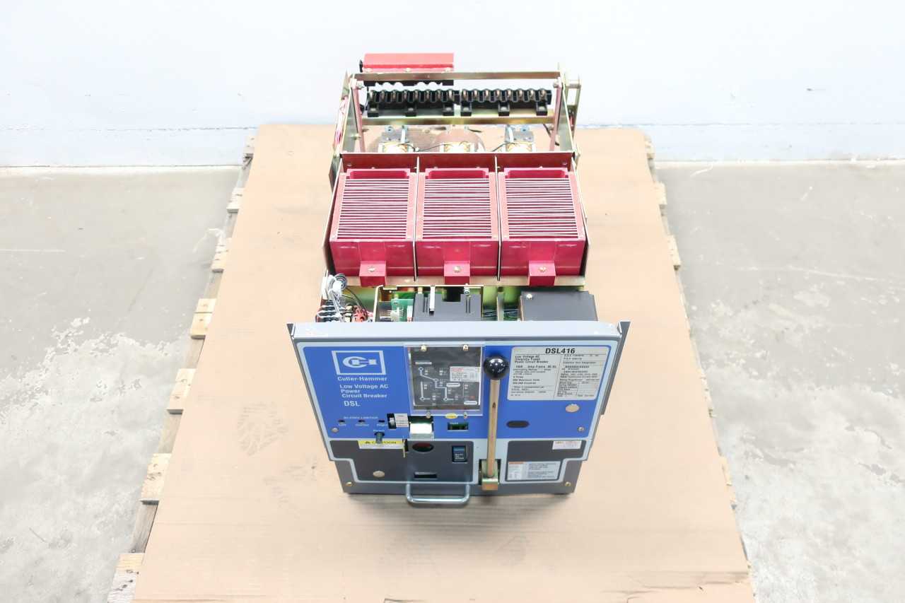 CUTLER HAMMER DSL 416 1600A CIRCUIT BREAKER - SWITCHGEAR