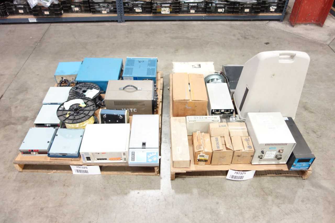 2 PALLETS OF ASSORTED ELECTRICAL - ELECTRICAL COMPONENTS