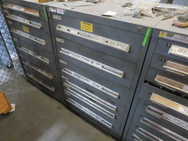 6 Drawer Stanley Vidmar and contents - MISCELLANEOUS