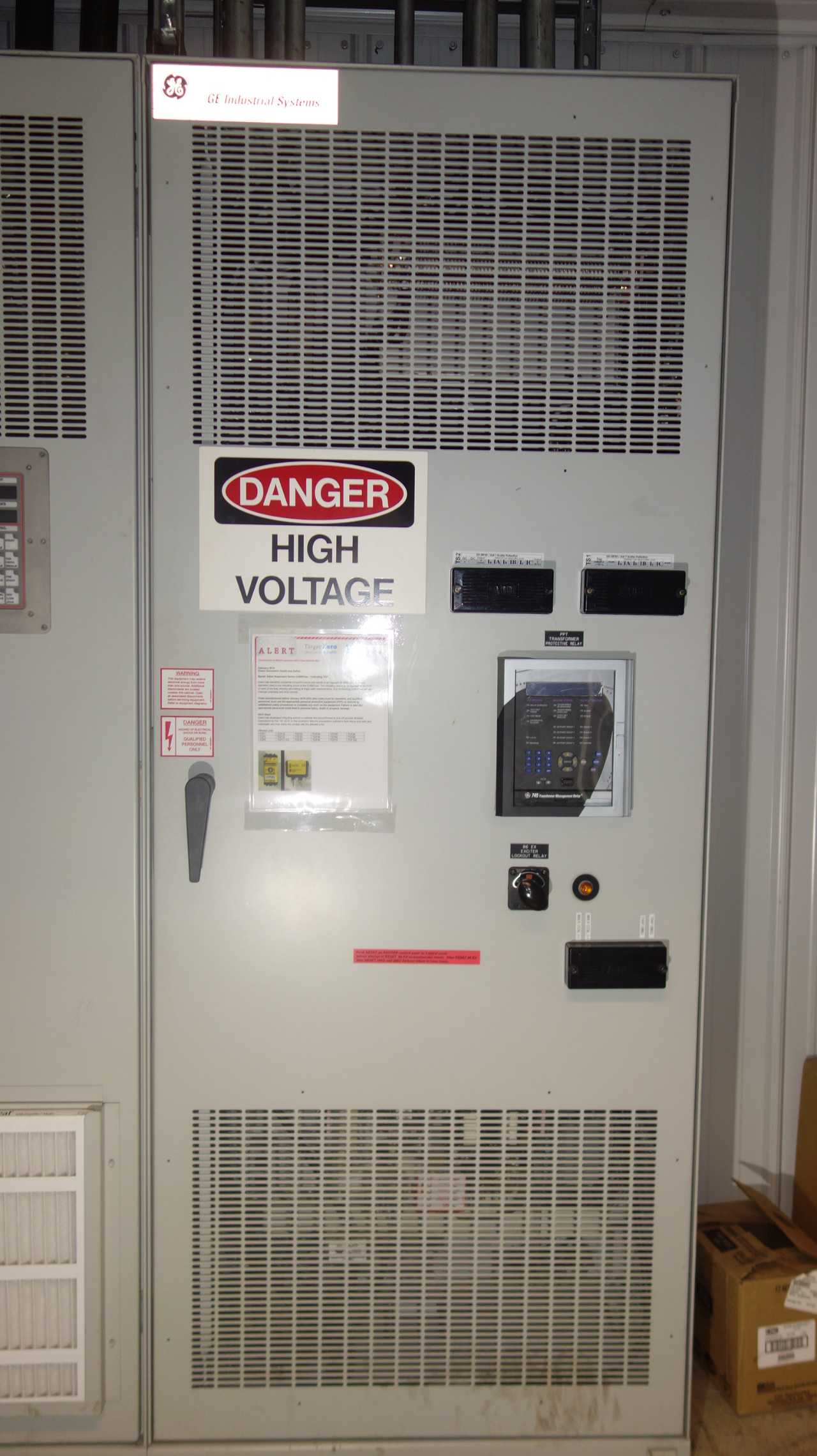 GE INDUSTRIAL EX2000 EXCITATION SYSTEM EXCITER - AUTOMATION & CONTROLS