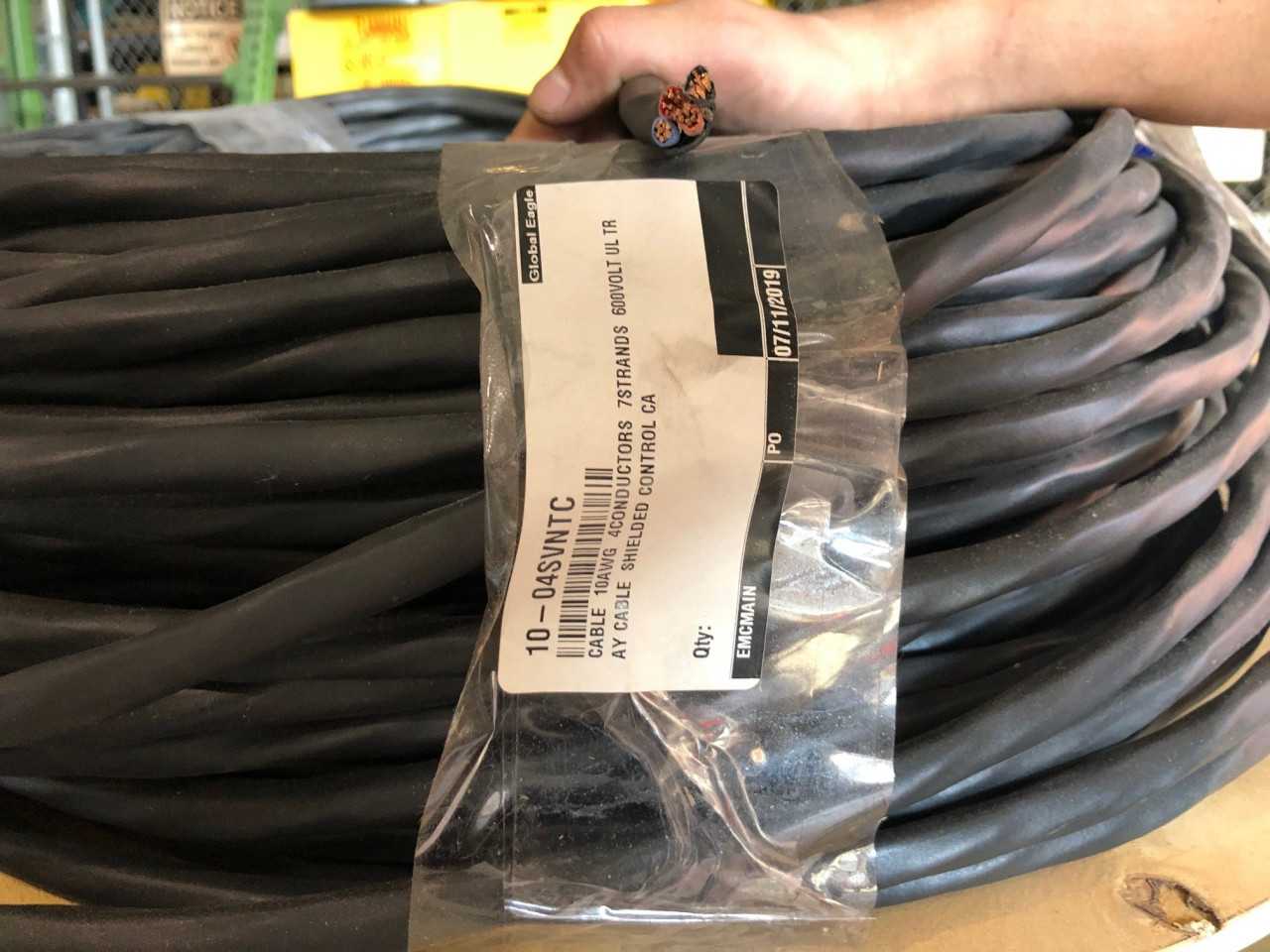 ASSORTED LOT OF NEW AND USED TELECOMMUNICATIONS CABLE - TELECOMMUNICATION