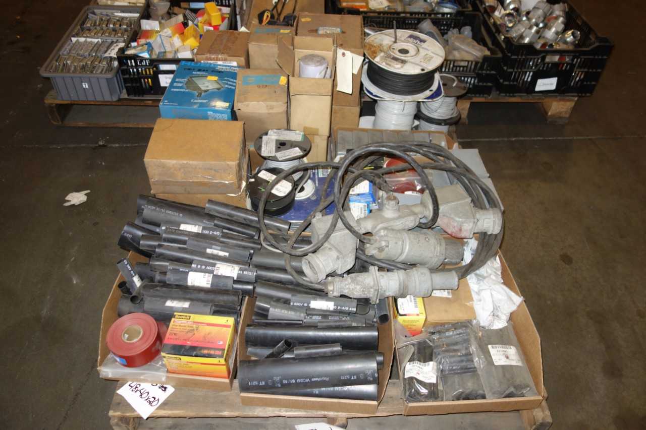 7 PALLETS OF CONDUIT AND ELECTRICAL HARDWARE - ELECTRICAL COMPONENTS