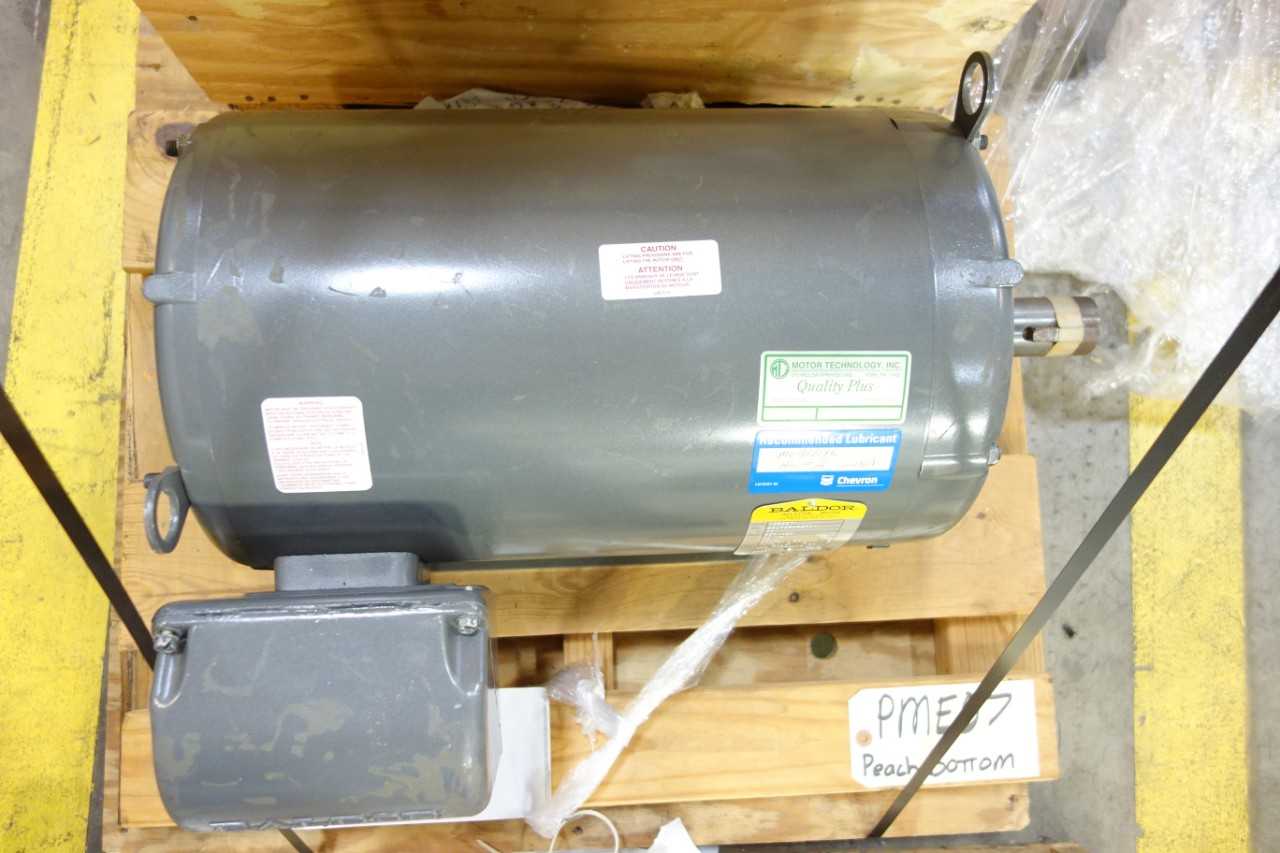 BALDOR MOTOR 40HP 230/460V 3525RPM - ELECTRIC MOTORS