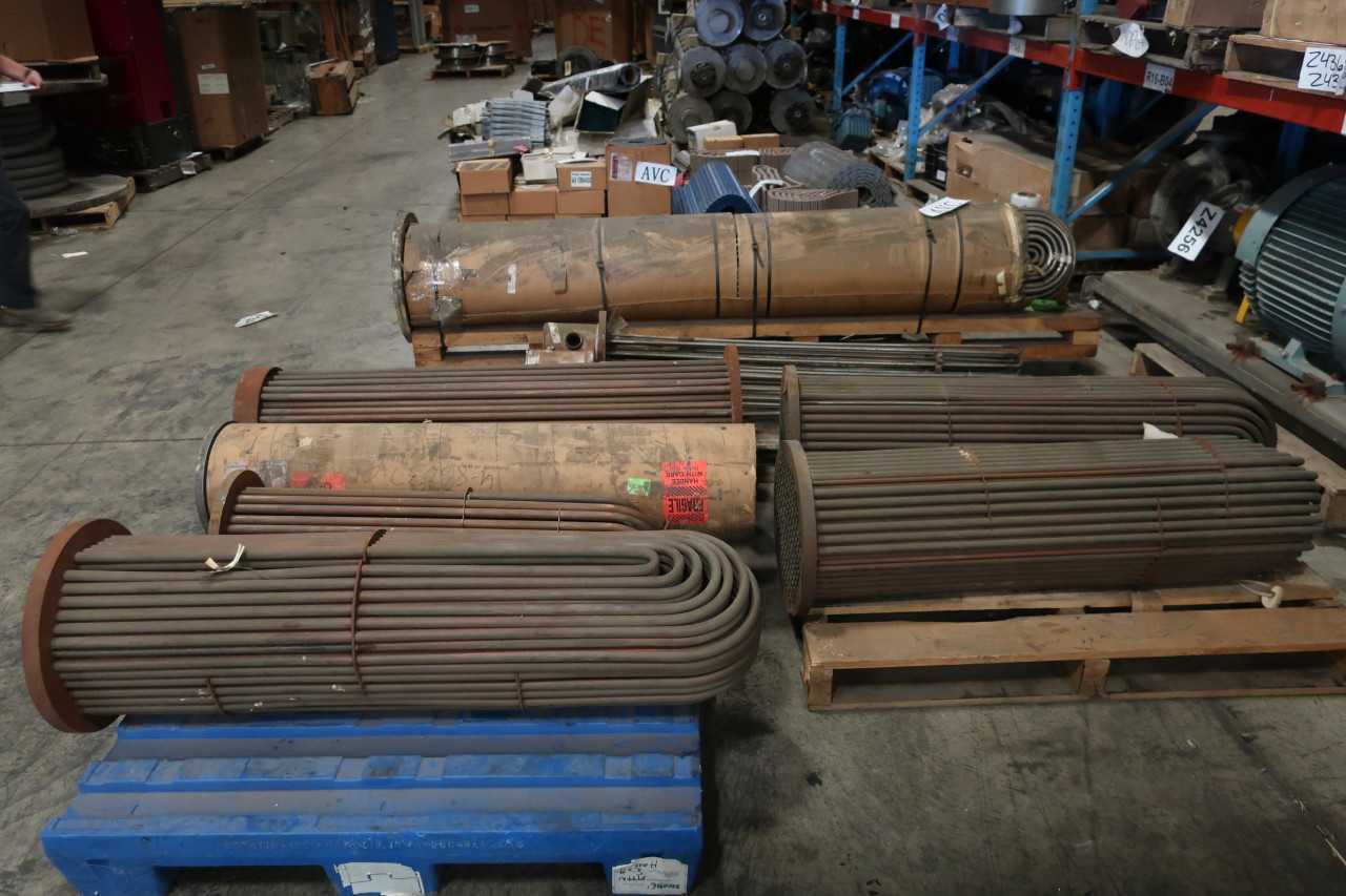 3 PALLETS OF ASSORTED HEAT EXCHANGERS