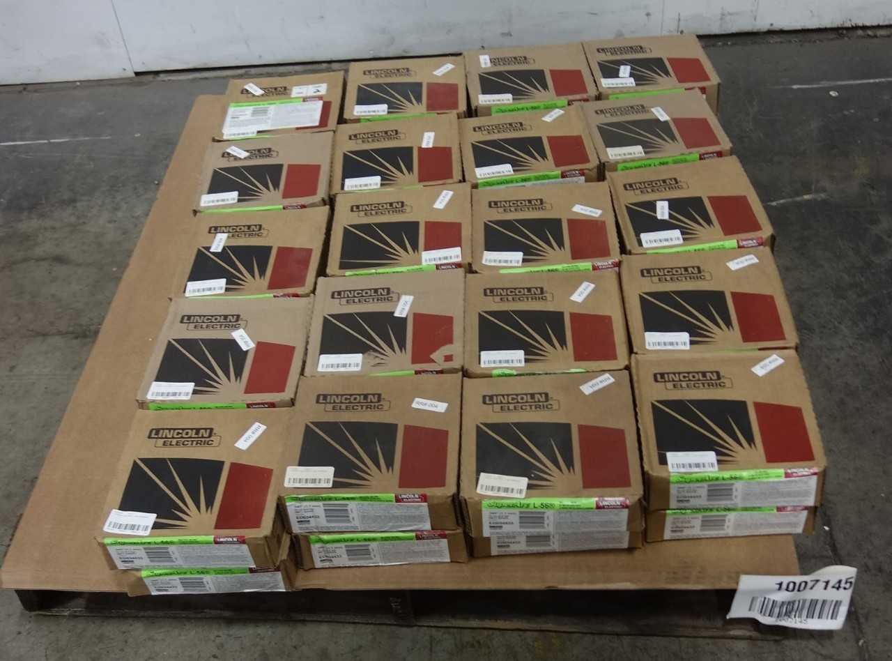 LOT OF LINCOLN SUPERARC L-56 WELDING WIRE - WELDING EQUIPMENT