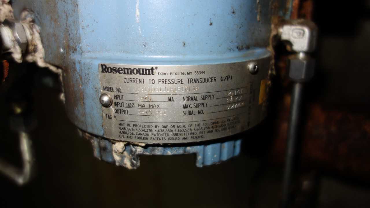 LOT OF 3 ROSEMOUNT 3311DS TRANSDUCERS W/ 2X FOXBORO - INSTRUMENTATION