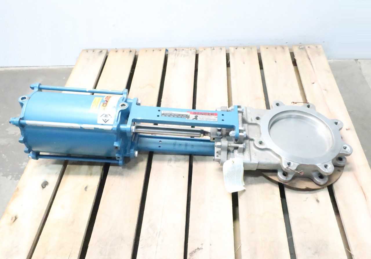 DEZURIK 9670908R001 STYLE KGC-ES 8IN KNIFE GATE VALVE - KNIFE GATE VALVE