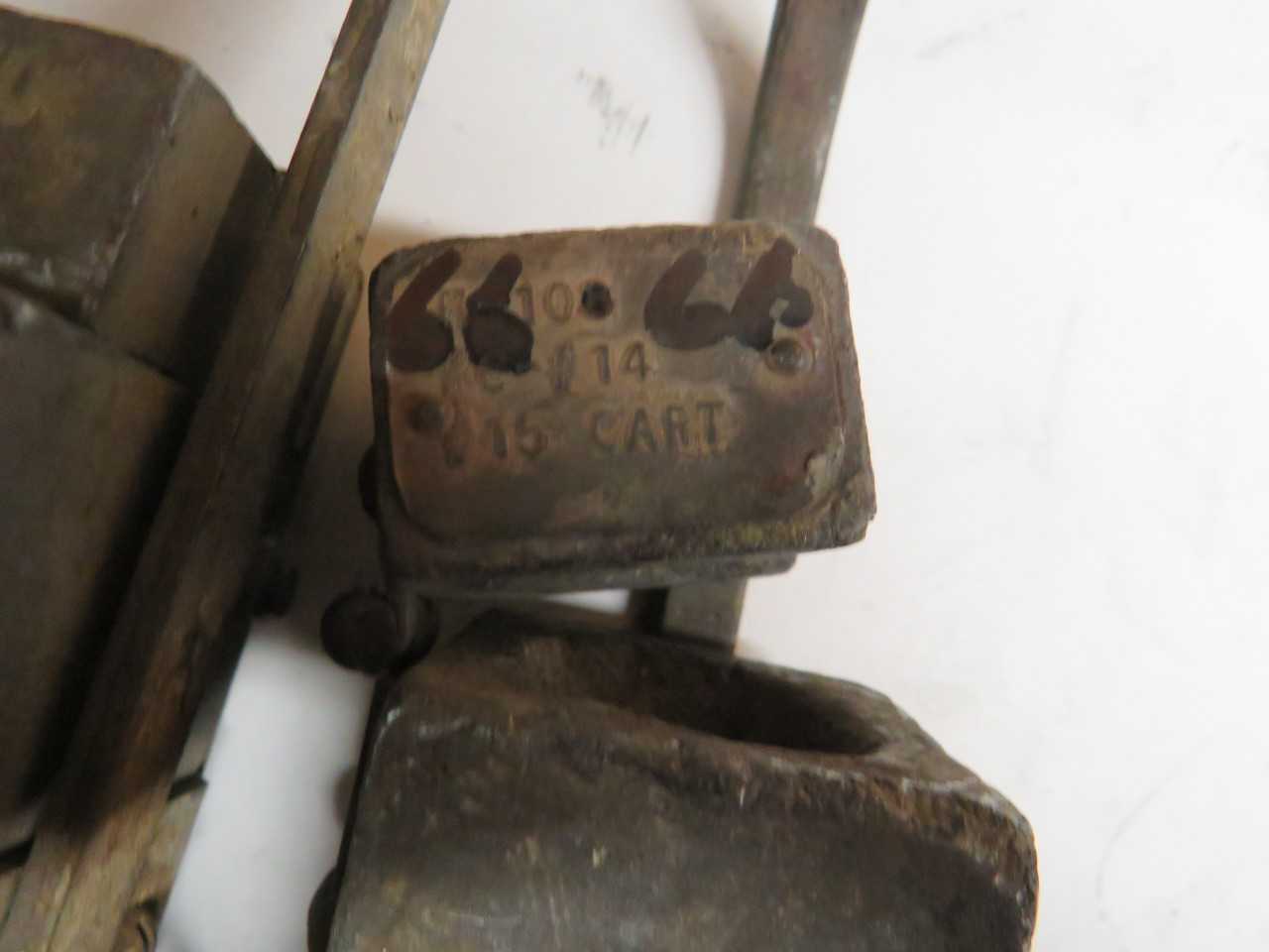 LOT OF 4 CADWELD 15 MOLDS - HAND TOOLS