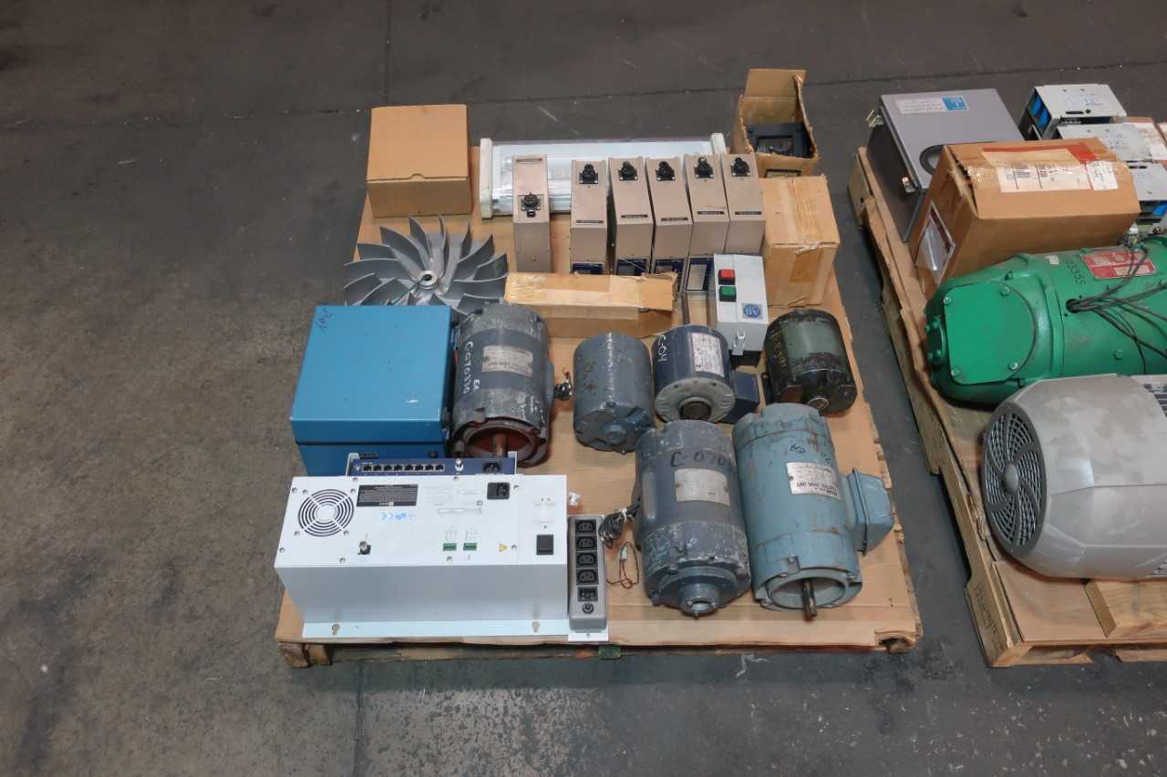 2 PALLETS OF ASSORTED ELECTRICAL - ELECTRICAL COMPONENTS