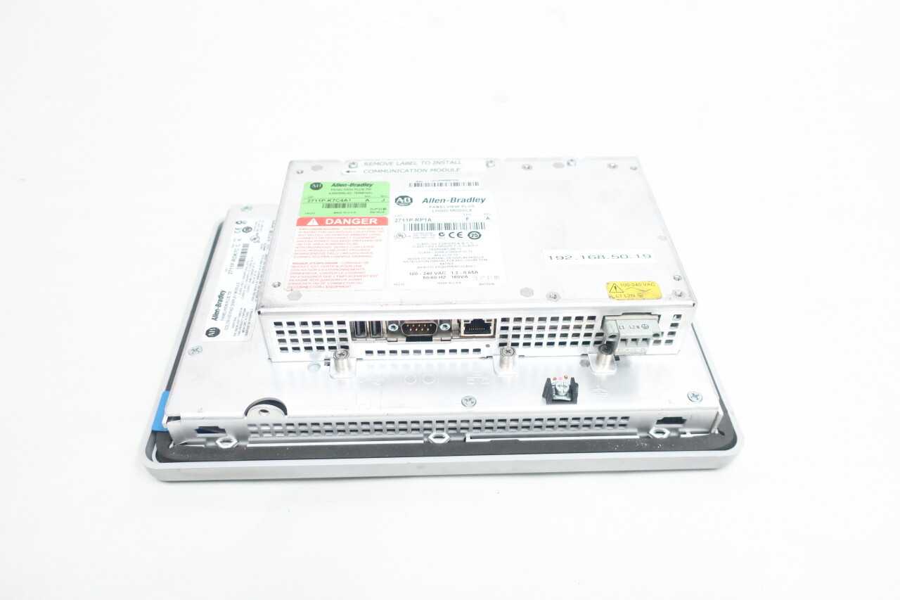ALLEN BRADLEY 2711P-K7C4A1 PANELVIEW PLUS 700 INTERFACE - HMIS & DISPLAYS