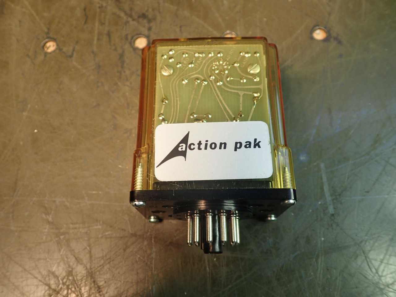 Action-Pak, 2020-211, 0-1 VDC Input Pule: Output 120 VAC Power 11-Pin Base - ELECTRICAL COMPONENTS