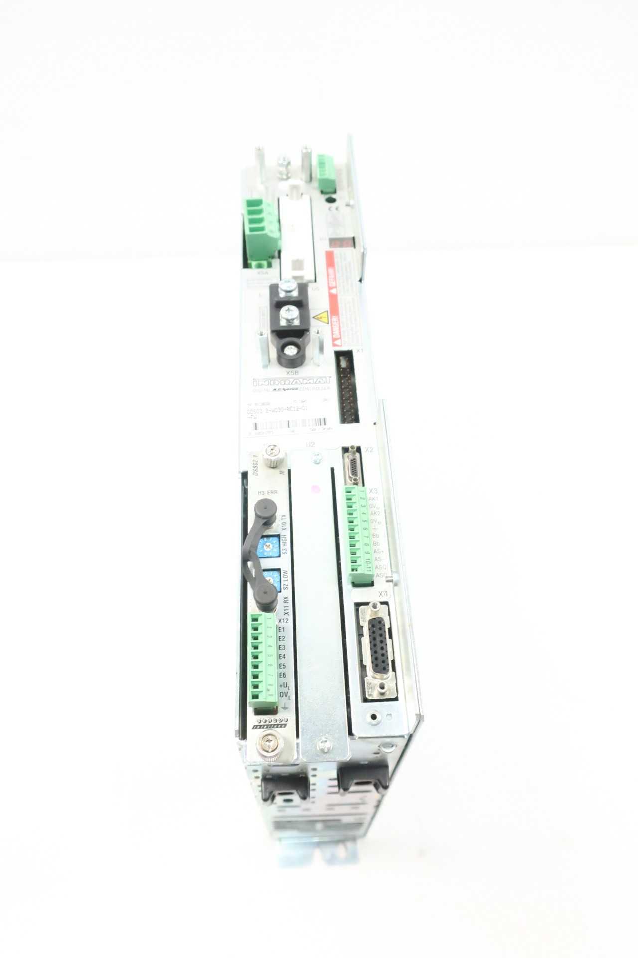 INDRAMAT DDS03.2-W030-BE12-01 INDRAMAT 300V-DC 212V-AC SERVO DRIVES AND AMPLIFIER - SERVO INDRAMAT DDS03.2-W030-BE12-01 INDRAMAT 300V-DC 212V-AC SERVO DRIVES AND AMPLIFIER - SERVO