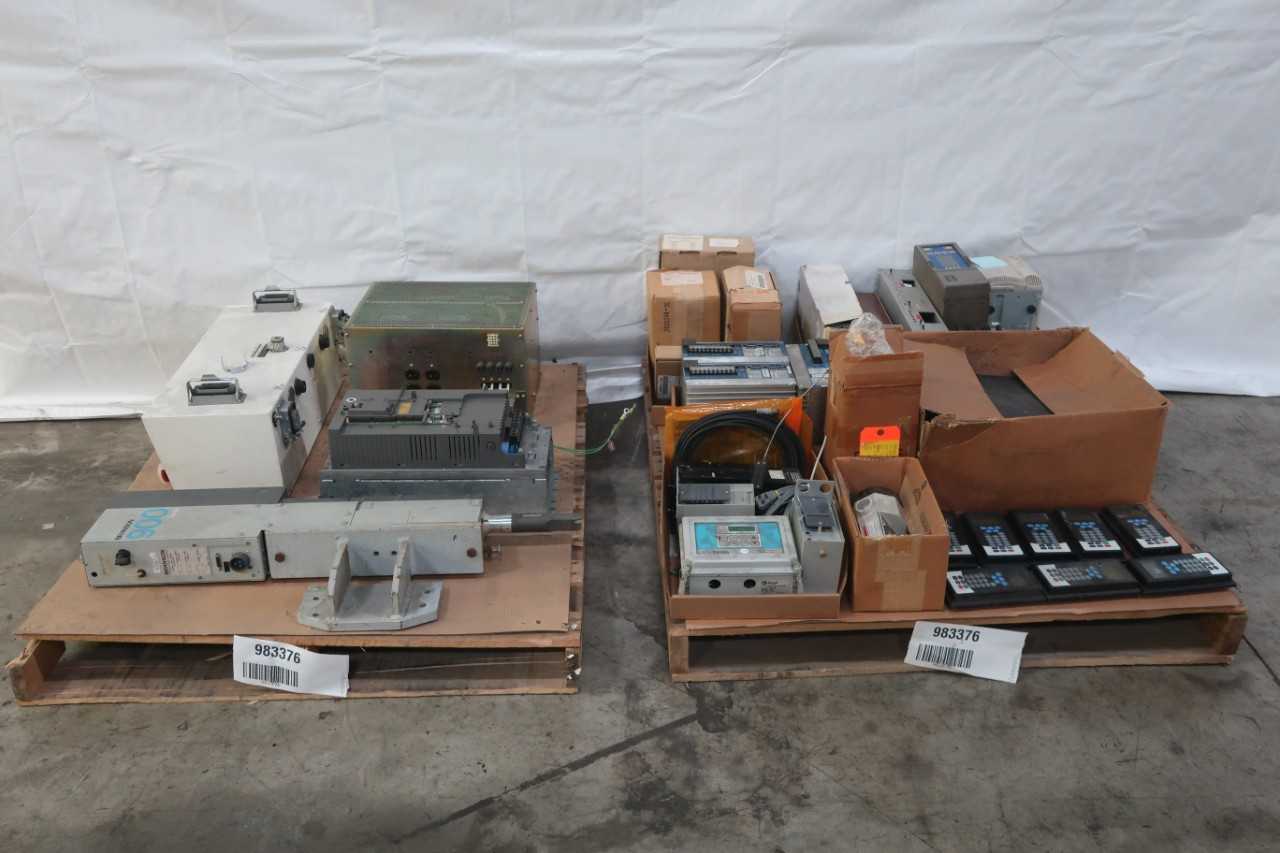2 PALLET OF ASSORTED AUTOMATION - INDUSTRIAL PARTS
