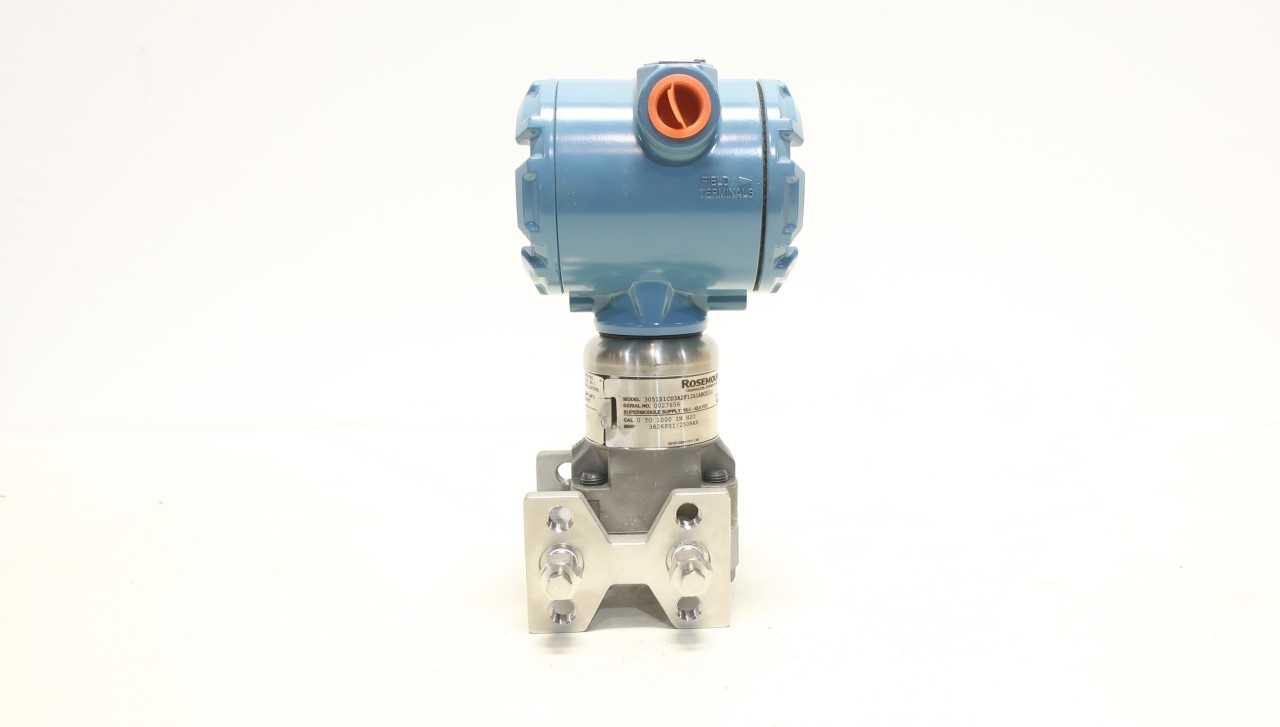 ROSEMOUNT 3051S1CD3A2F12A1ABCE5L4 HART PRESSURE TRANSMITTER - INSTRUMENTATION