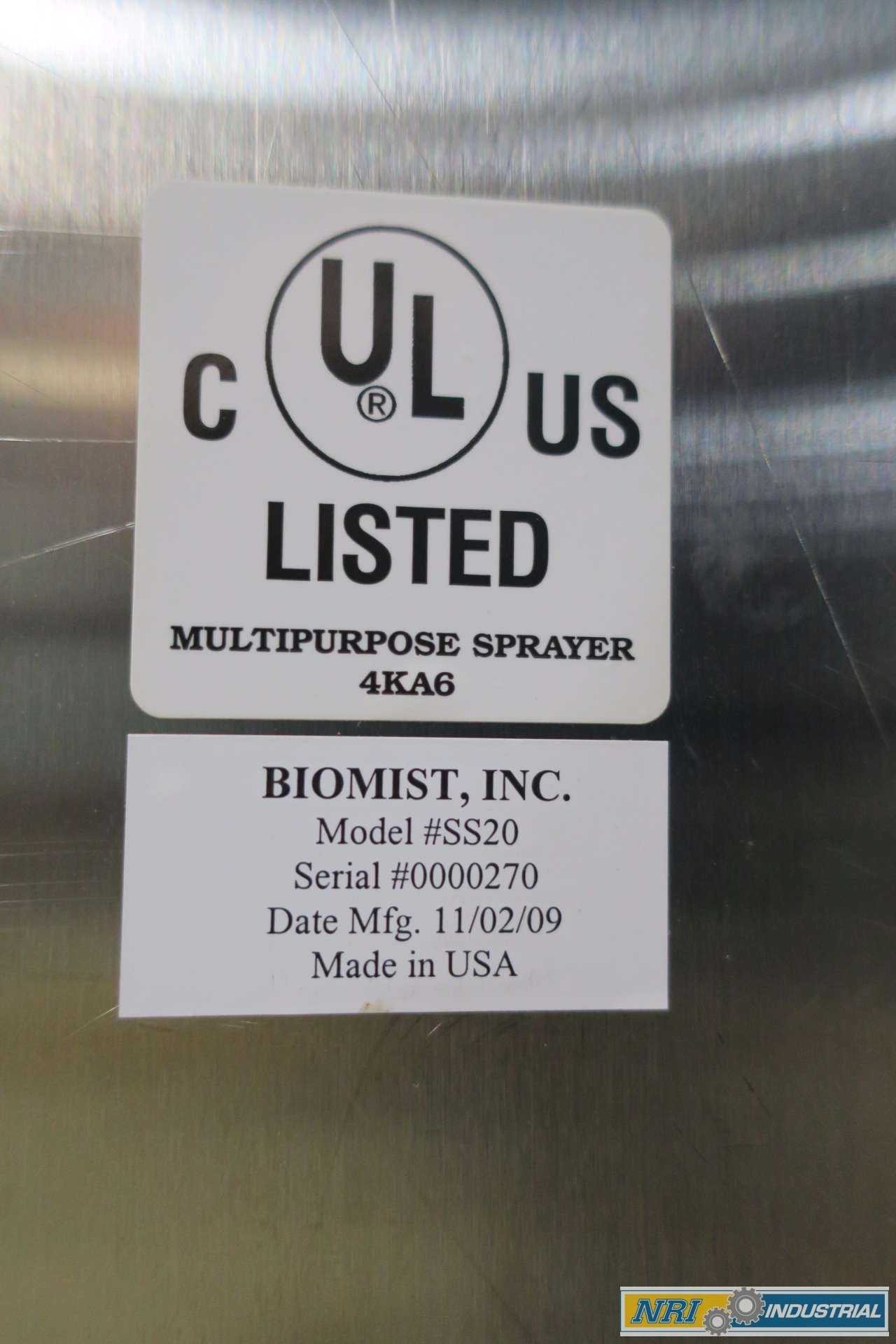BIOMIST SS20 POWER SANITIZING SYSTEM - MISCELLANEOUS