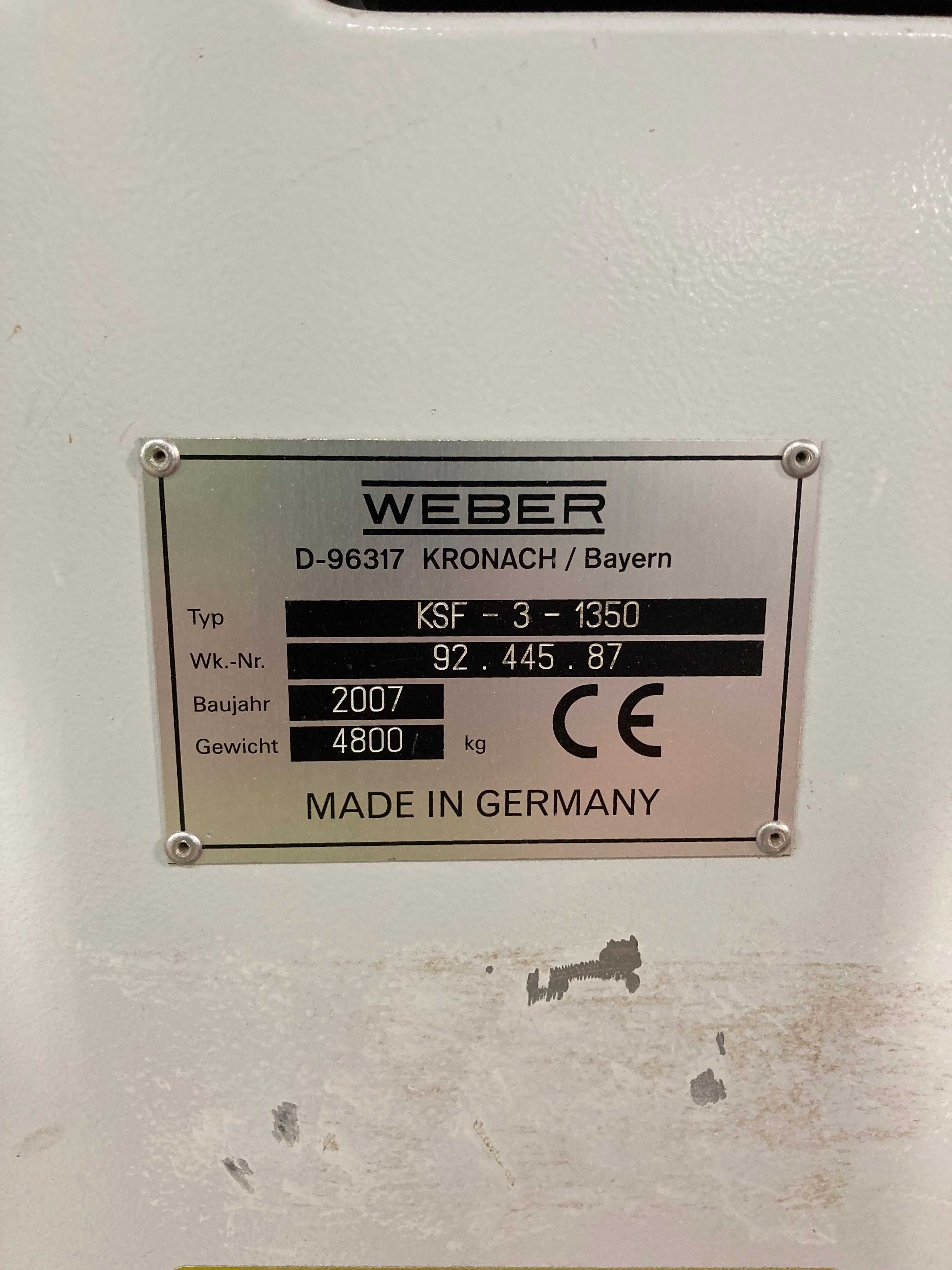 WEBER Orbital Sander D96317 - GRINDING MACHINES