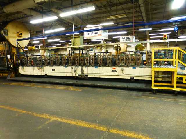 24 Stand by 3" x 18" Alcos Rollformer - PLATE BENDING ROLLS