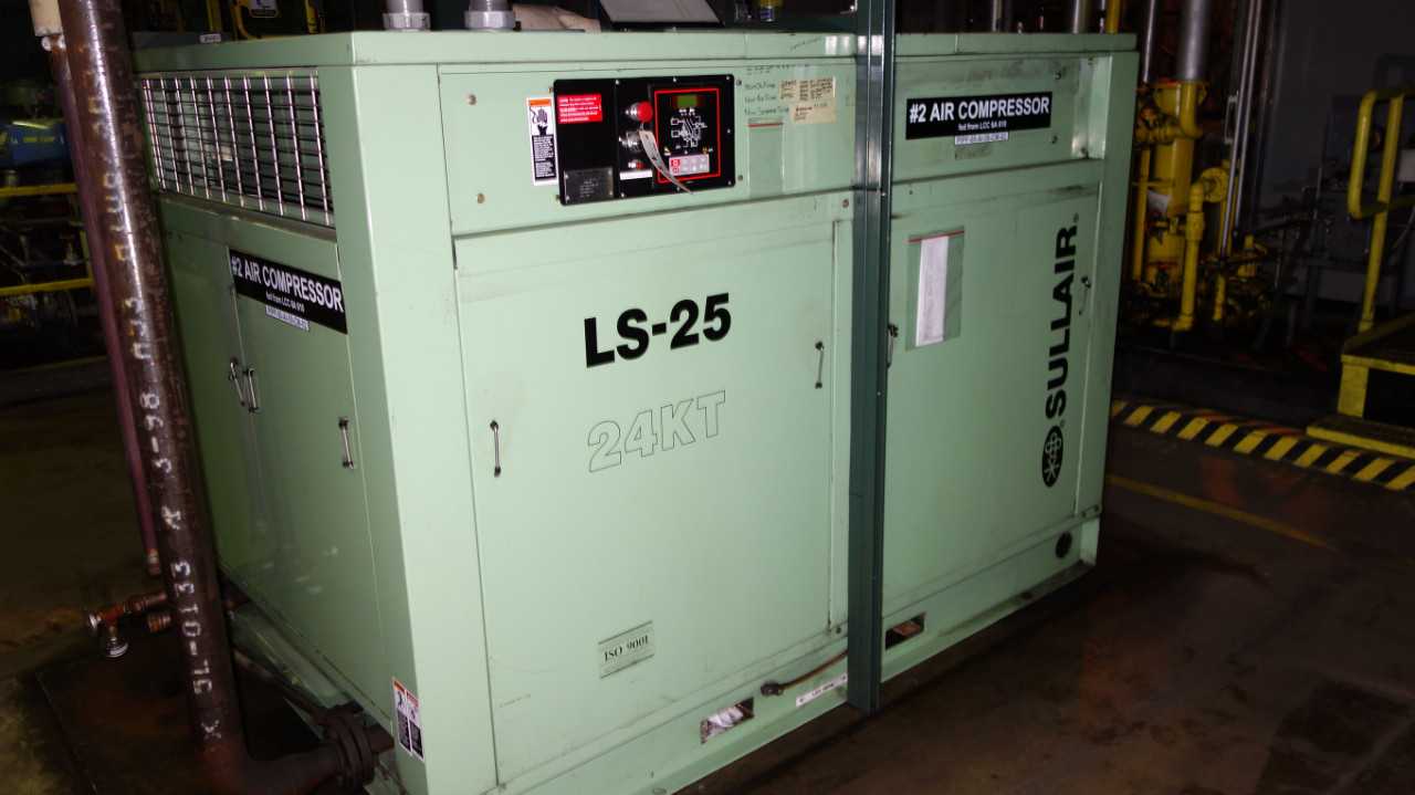 SULLAIR LS25-150 AIR COMPRESSOR 200HP 27K HOURS - AIR COMPRESSORS