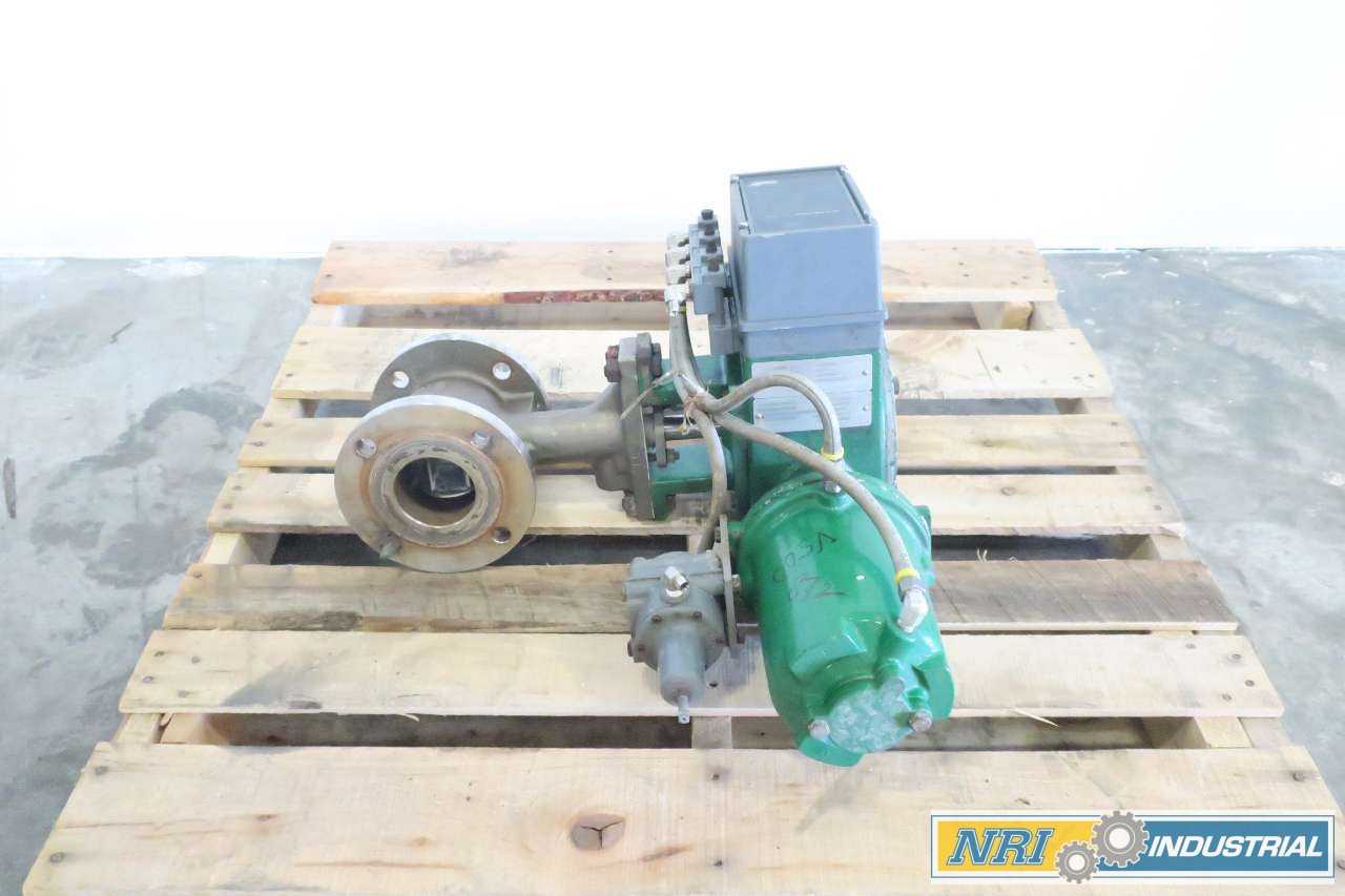 FISHER V500 PNEUMATIC 1061 3IN CONTROL VALVE - CONTROL VALVE