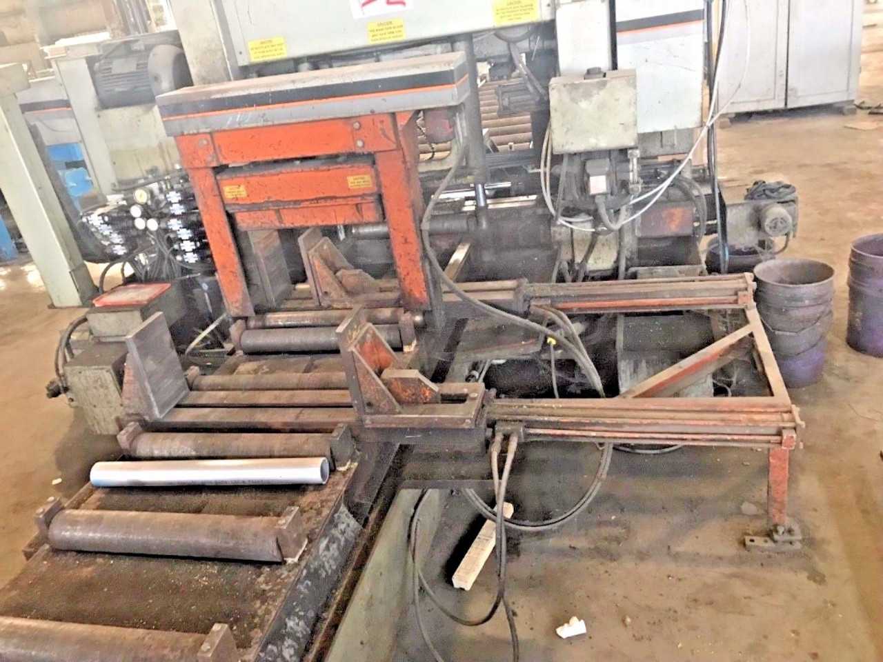 1997 Hem Saw 20" x 20" Dual Column Horizontal Band Saw H130HA-DC, Video! - HORIZONTAL BAND SAWS