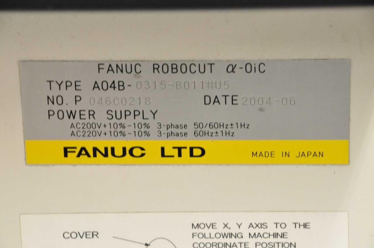 Fanuc RoboCut EDM - EDM MACHINES